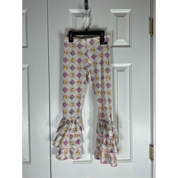 Matilda Jane Girls Ruffle Pants Size 8 - Picture 1 of 4